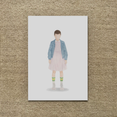 Eleven vestido rosa | Stranger Things